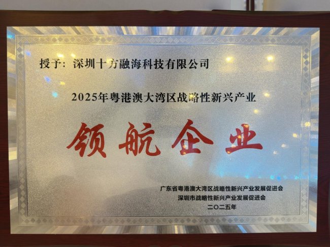 大湾区战新产业布局提速，南宫NG28入选“2025大湾区战新产业领航企业”